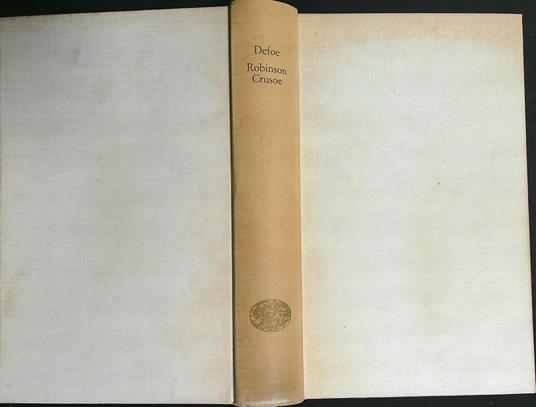 Robinson Crusoe - Daniel Defoe - copertina