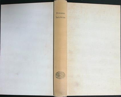 Satyricon - Petronio - copertina