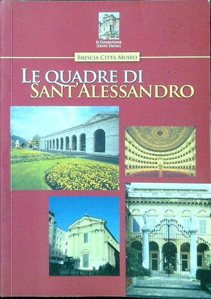 Le quadre di sant'alessandro - copertina