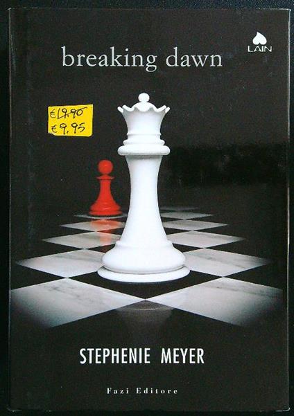 Breaking dawn - Stephenie Meyer - copertina