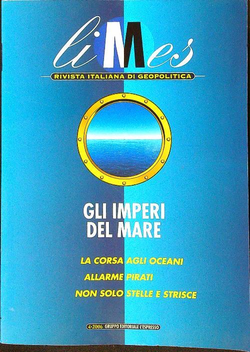 Limes 4/2006 Gli imperi del mare - copertina