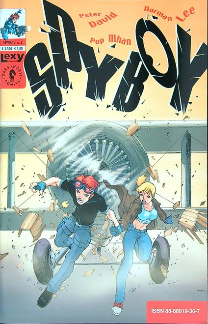 Spy Boy 6 - copertina