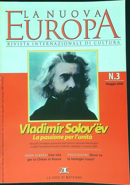 La nuova Europa 3/2000 - copertina