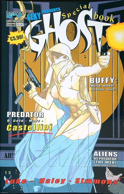 Lexy presents special book 4 Ghost - copertina
