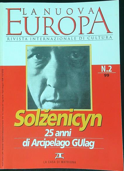 La nuova Europa 2/99 - copertina