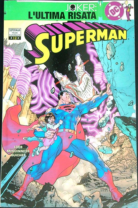 Superman Joker l'Ultima Risata TP Vol. 12 - copertina