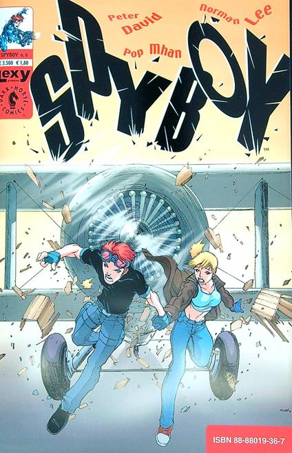 Spyboy 6 - copertina