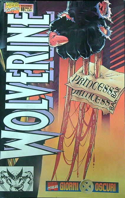 Wolverine 88/ 97 - copertina