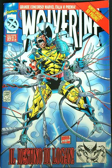 Wolverine  89/ 97 - copertina