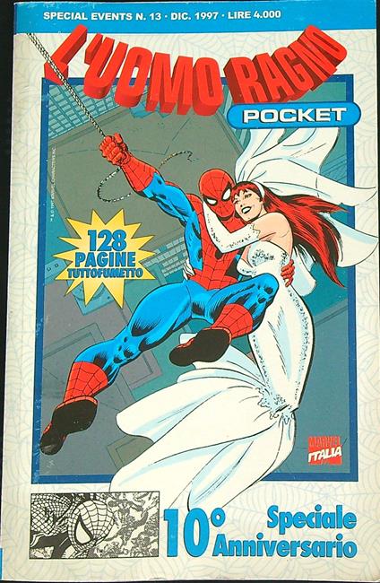 L' Uomo Ragno pocket  13 - copertina