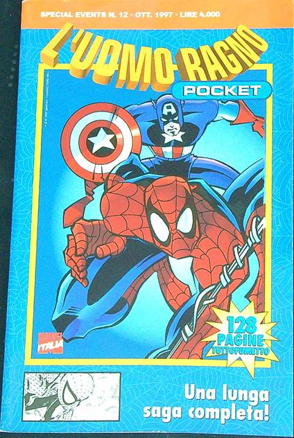 L' Uomo Ragno pocket 12 - copertina