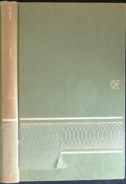 Teatro - Oscar Wilde - copertina