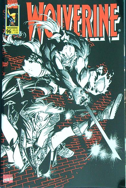 Wolverine 96/ 98 - copertina