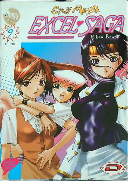 Excel Saga 9 - Rikdo Koshi - copertina