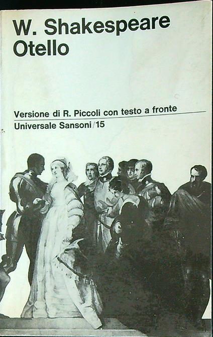 Otello - William Shakespeare - copertina