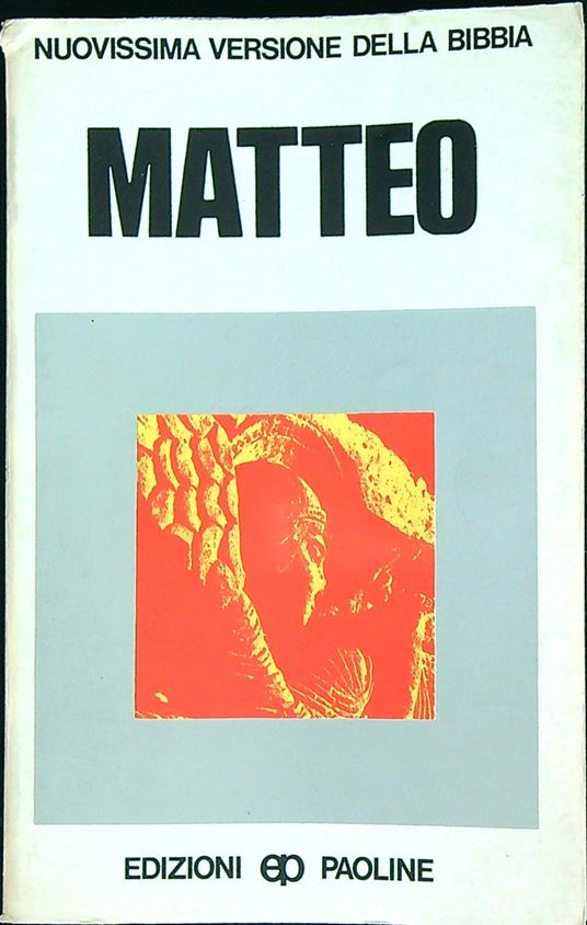Matteo - copertina