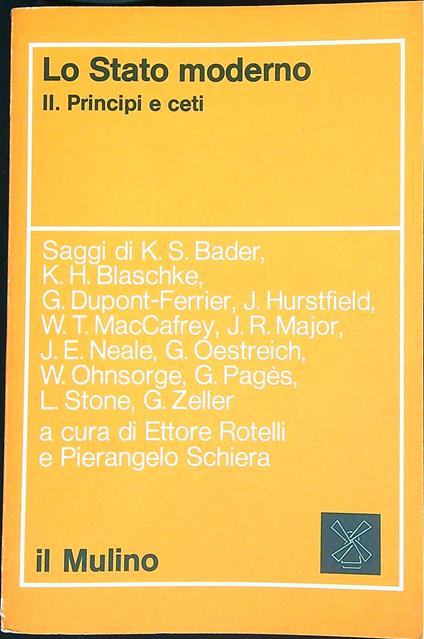 Lo Stato moderno. Vol 2 - copertina