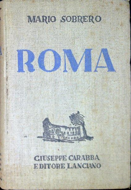 Roma - Mario Sobrero - copertina