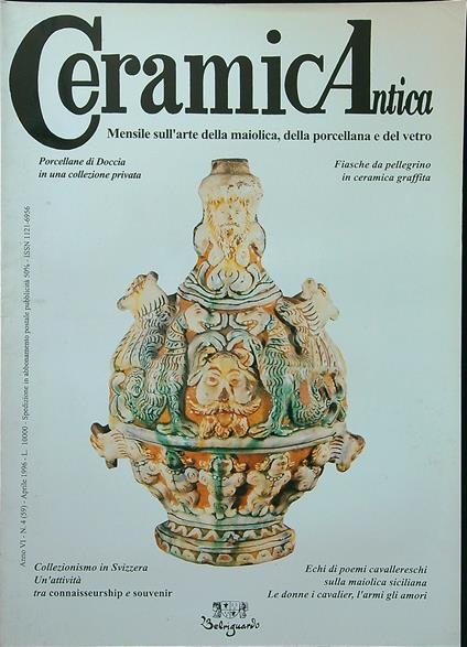 CeramicAntica - Anno VI - N. 4 (59) - Aprile 1996 - copertina