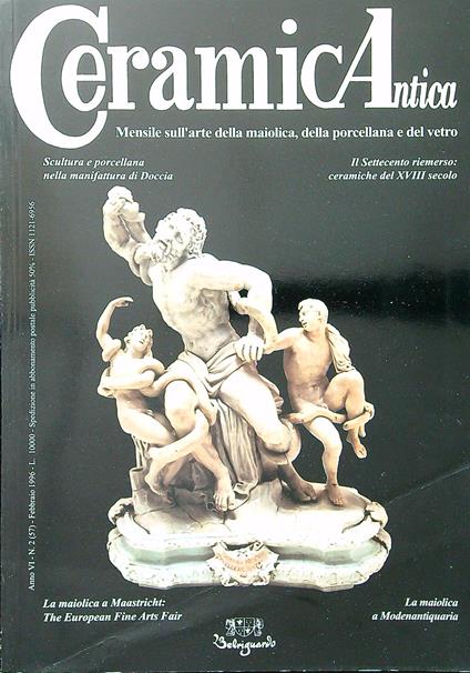 CeramicAntica - Anno VI - N. 2 (57) - Febbraio 1996 - copertina