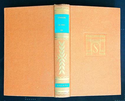 Le vite vol 3 - Giorgio Vasari - copertina