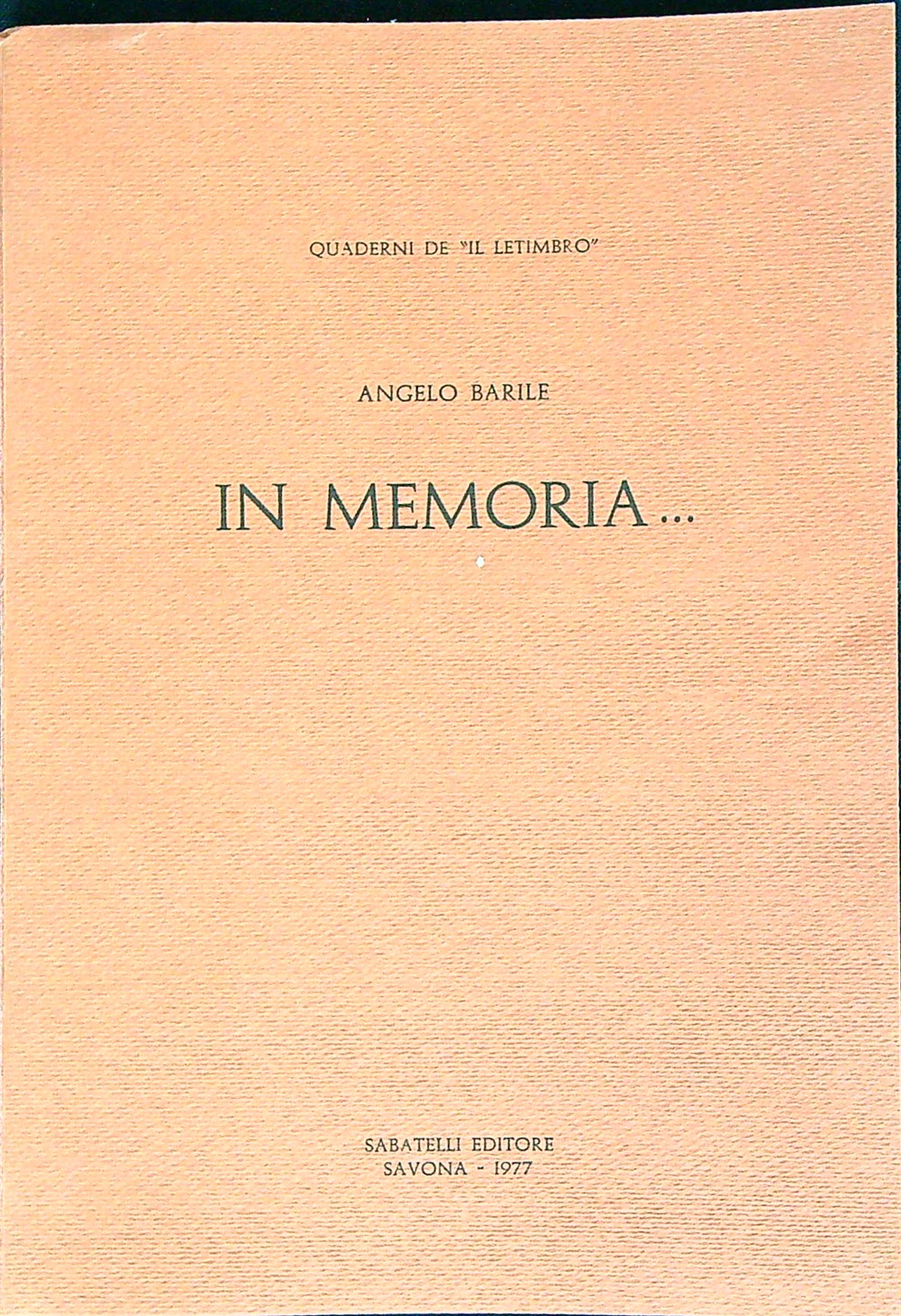 Libro di Faccia