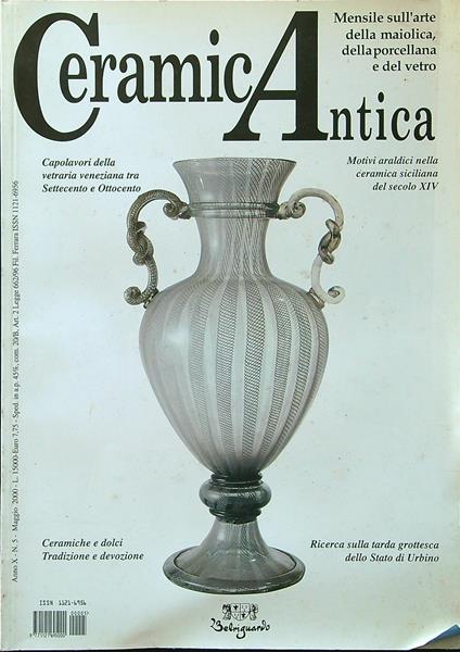 CeramicAntica - Anno X - N. 5 - Maggio 2000 - copertina