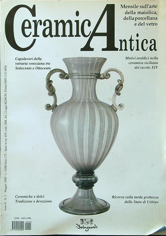 CeramicAntica - Anno X - N. 5 - Maggio 2000 - copertina