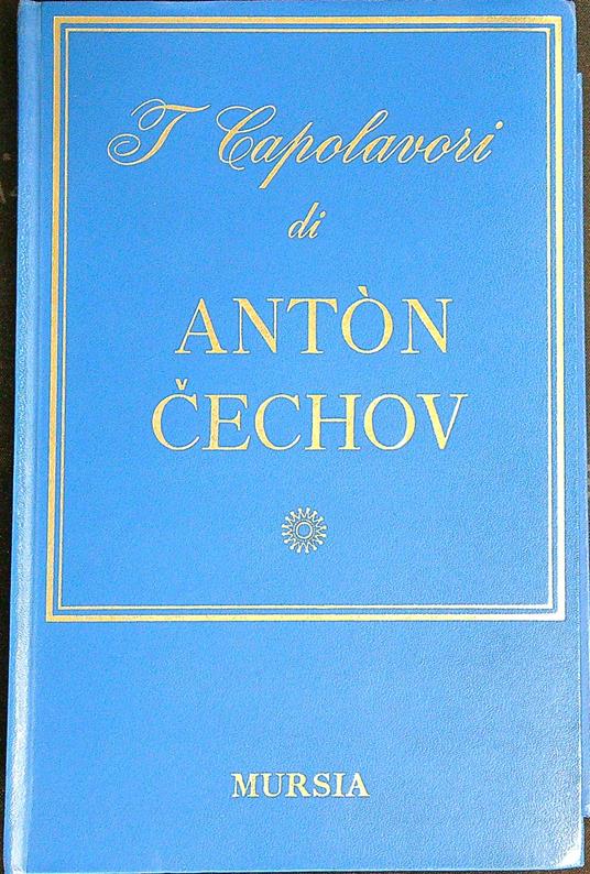 I capolavori - Anton Cechov - copertina