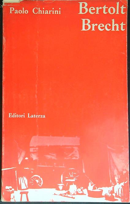 Bertolt Brecht - Paolo Chiarini - copertina