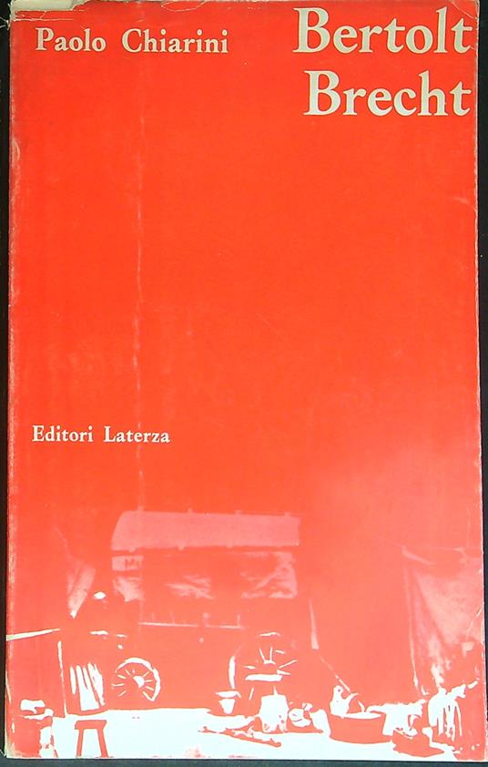 Bertolt Brecht - Paolo Chiarini - copertina
