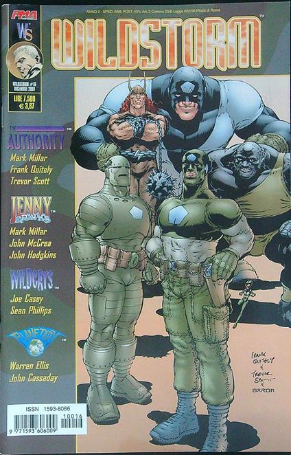 Wildstorm 16 / Dicembre 2001 - copertina