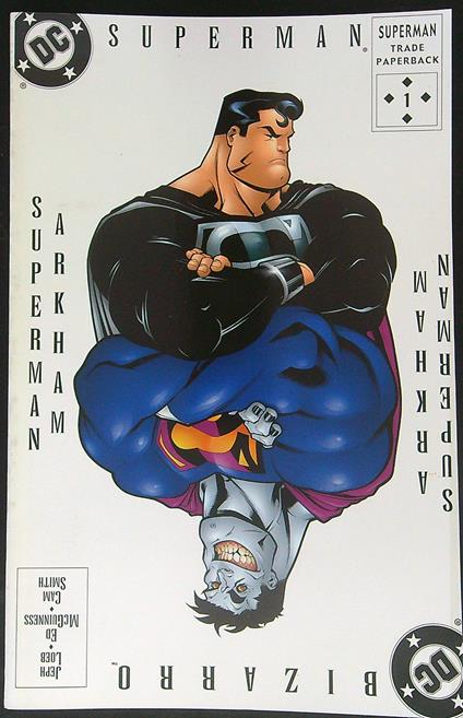 Superman TP 1 Superman Arkham - copertina