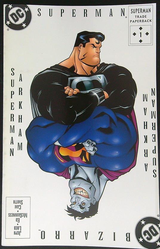 Superman TP 1 Superman Arkham - copertina