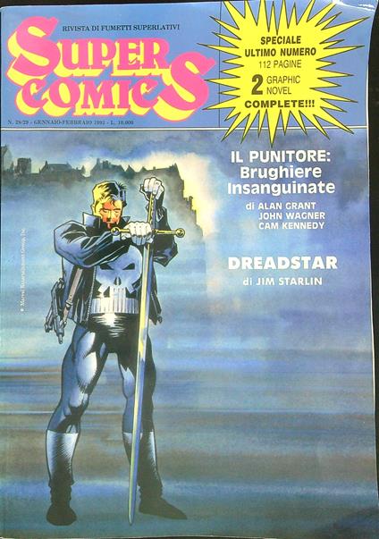 Super comics 28/29 - Gennaio/Febbraio 1993 - copertina