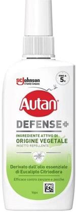 Autan Defense Plant Repellente Spray Antizanzare di Origine Vegetale 100ml