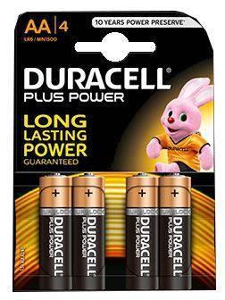 4 Batterie Stilo Duracell Aa Mn1500 - 10