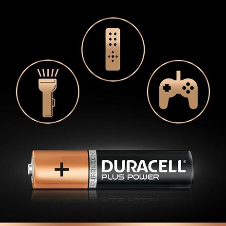4 Batterie Duracell Plus Ministilo Aaa Mn2400 - 22