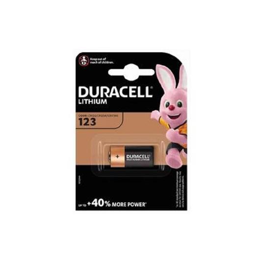 Duracell CR 123 / CR123A / CR17345 - Batteria High Power Lithium 3V - 4