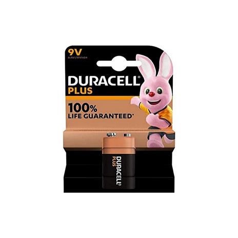 Duracell Plus batteria 9V (6Lr61)
