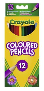 Crayola 12 Coloured pencils pastello colorato 12 pezzo(i) Multi