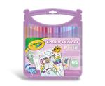 Crayola: Set Valigetta Pennarelli Lavabili Supertips - Pastel