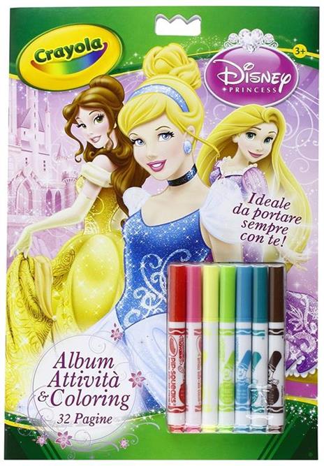 Album Attività & Coloring Disney Principesse