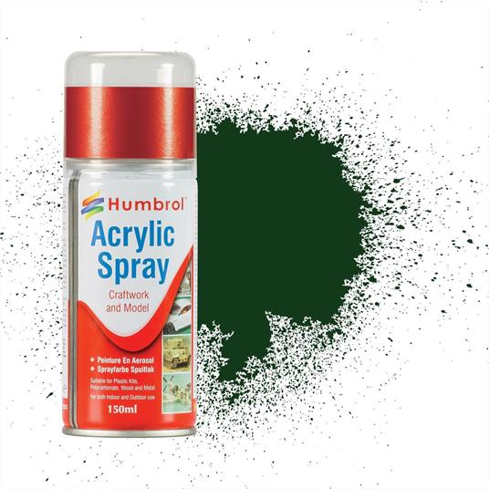 Colore Acrilico Spray Brunswick Verde 150 Ml. Acrylic Hobby Sprays N 3