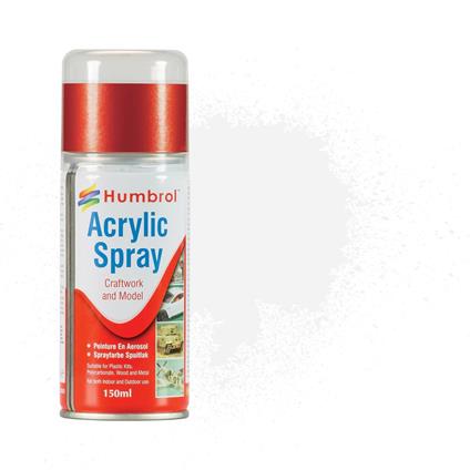 Colore Acrilico Spray Bianco Lucido 150 Ml. Acrylic Hobby Sprays N 22