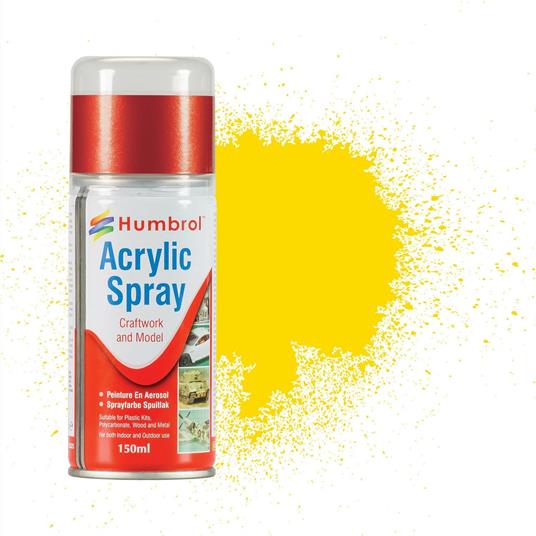 Colore Acrilico Spray Giallo 150 Ml. Acrylic Hobby Sprays N 69