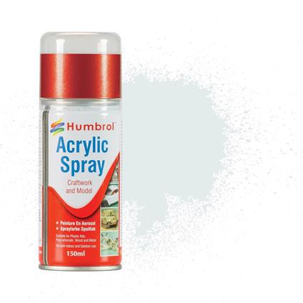 Colore Acrilico Spray Cromo Argentato 150 Ml. Acrylic Hobby Sprays N 191