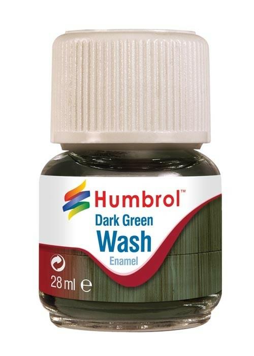 Humbrol 28 Ml Enamel Wash Verde Scuro
