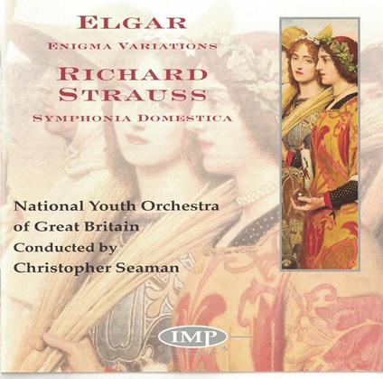 Symphonia Domestica Op. 53 / Enigma Variations - CD Audio di Edward Elgar,Richard Strauss