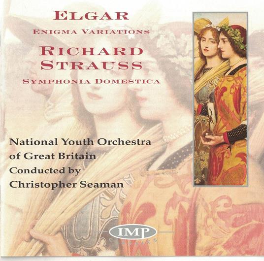 Symphonia Domestica Op. 53 / Enigma Variations - CD Audio di Edward Elgar,Richard Strauss